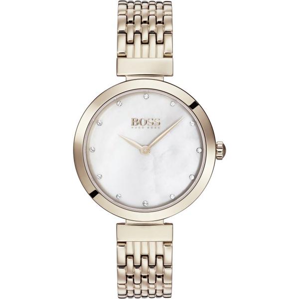 Hugo Boss Crystal Paved Rose Gold Ladies Watch  1502480 - Watches of America