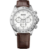 Hugo Boss Ikon Chronograph White Dial Men's Watch 1513175 - Watches of America #2