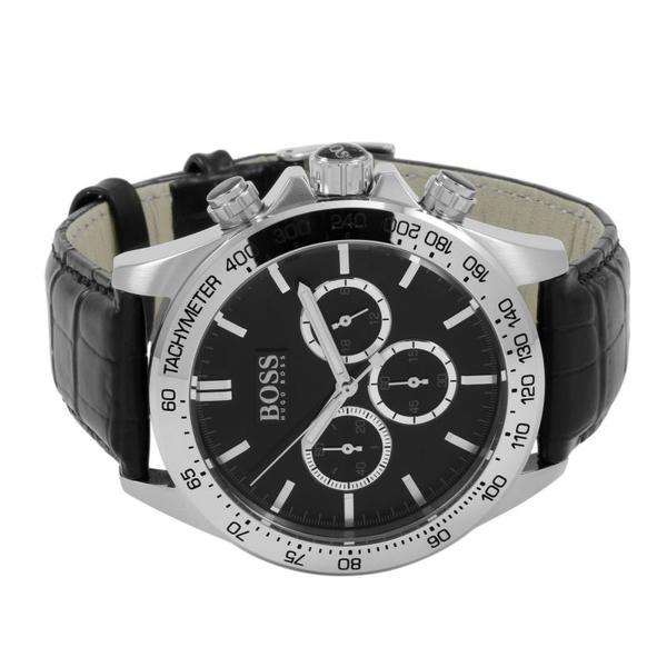 Hugo Boss Ikon Chronograph Black Dial Men's Watch 1513178 - Watches of America #2