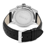 Hugo Boss Jet Chronograph Black Leather Men's Watch 1513283 - Watches of America #4