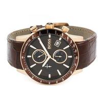 Hugo Boss Rafale Chronograph Brown Dial Men's Watch 1513392 - Watches of America #2