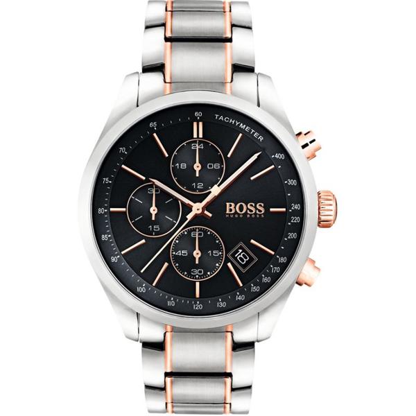 Hugo Boss Grand Prix Chronograph Black Dial Men's Watch  1513473 - Watches of America