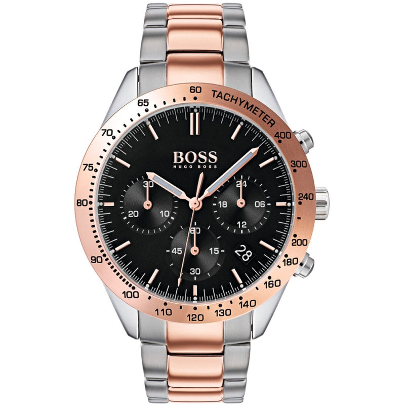 Hugo Boss Talent Chronograph Black Dial Men's Watch #1513584 - Watches of America