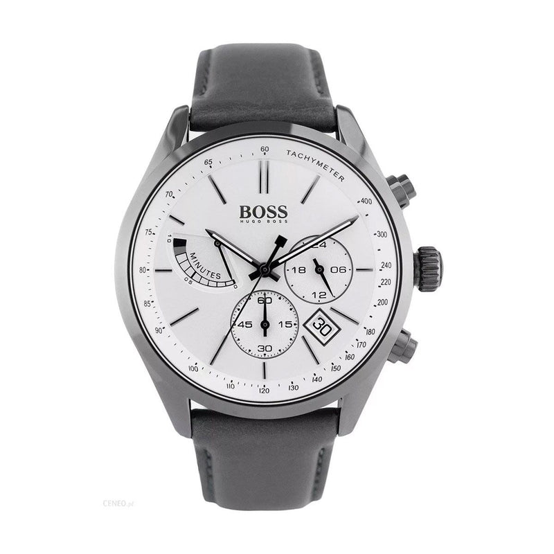 Hugo Boss Grand Prix Grey Dial Men's Watch  1513633 - Watches of America