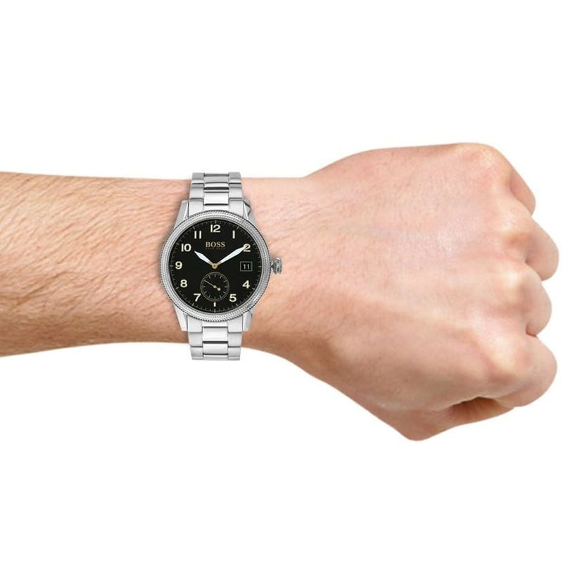 Hugo Boss Legacy Black Dial Men's Watch 1513671 - Watches of America #4