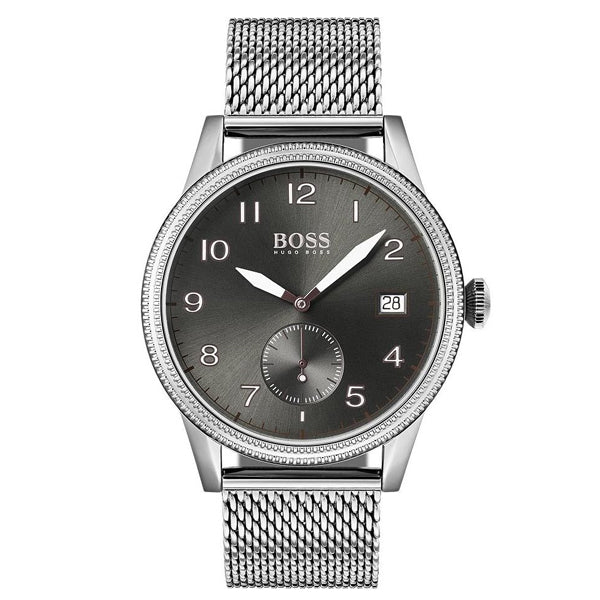 Hugo Boss Grey Dial Men's Watch  1513673 - Watches of America