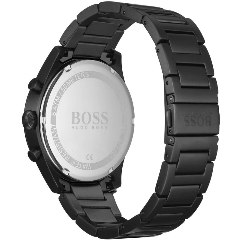 Hugo Boss Pioneer All Black Men's Watch 1513714 - Watches of America #3