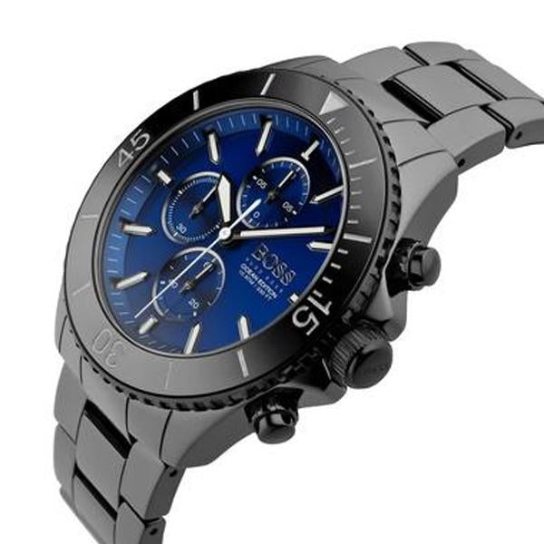 Hugo Boss Ocean Edition Blue Dial Men's Watch#1513743 - Watches of America #3