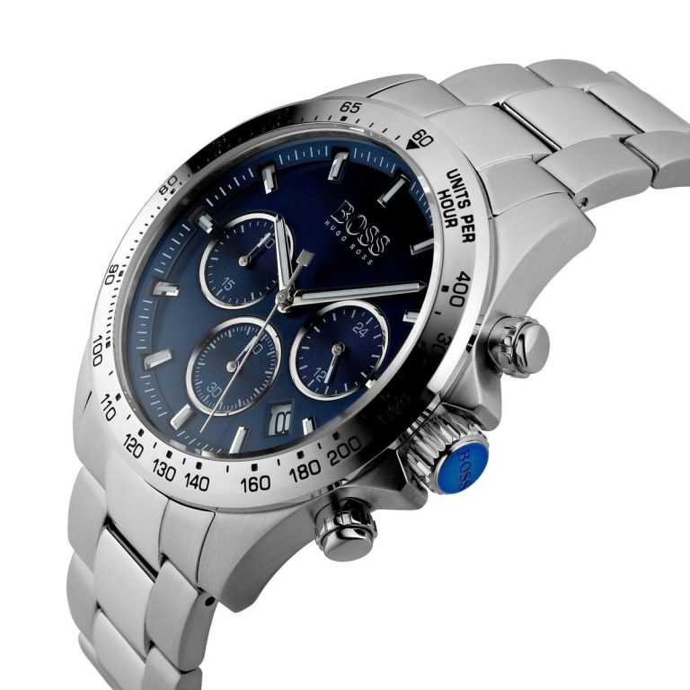 Hugo Boss Hero Silver Chronograph Men's Watch 1513755 - Watches of America #2