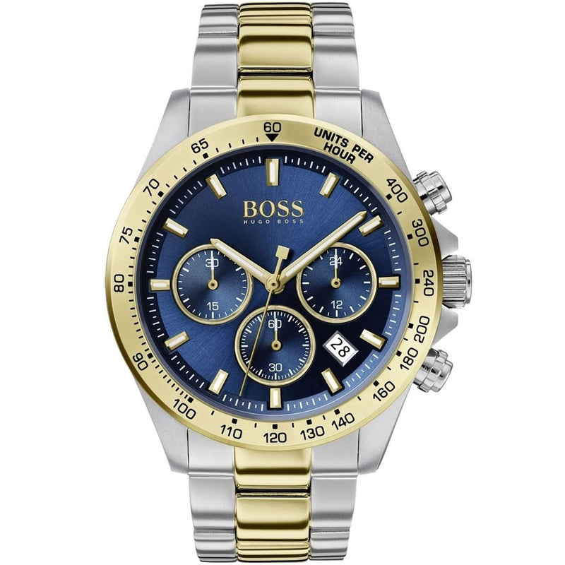 Hugo Boss Hero Two Tone Chronograph Men's Watch  1513767 - Watches of America