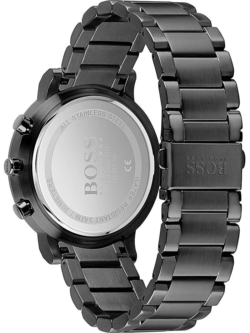 Hugo Boss Integrity Black Stainless Steel Men's Watch 1513780 - Watches of America #3