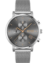 Hugo Boss Integrity Grey Chronograph Men's Watch  1513807 - Watches of America