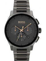 Hugo Boss Peak Black Chronograph Men's Watch  1513814 - Watches of America