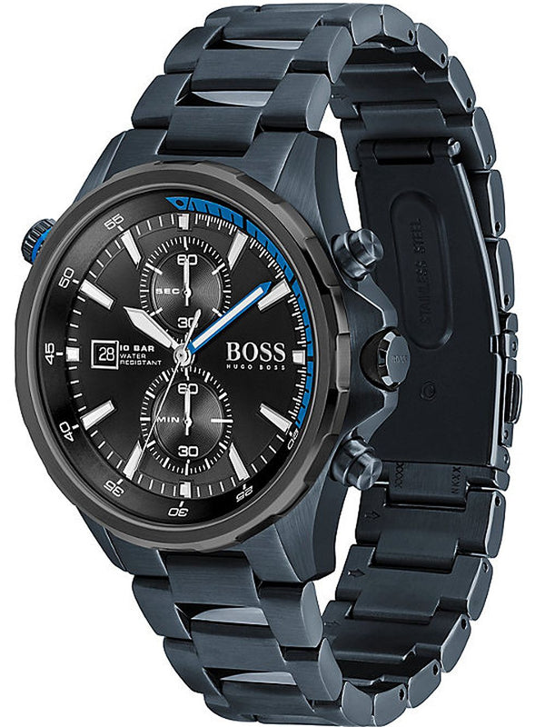 Hugo Boss Globetrotter Black Dial Men's Watch 1513824 - Watches of America #2