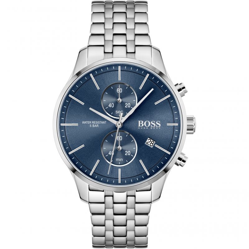 Hugo Boss Associate Silver Men's Watch  1513839 - Watches of America