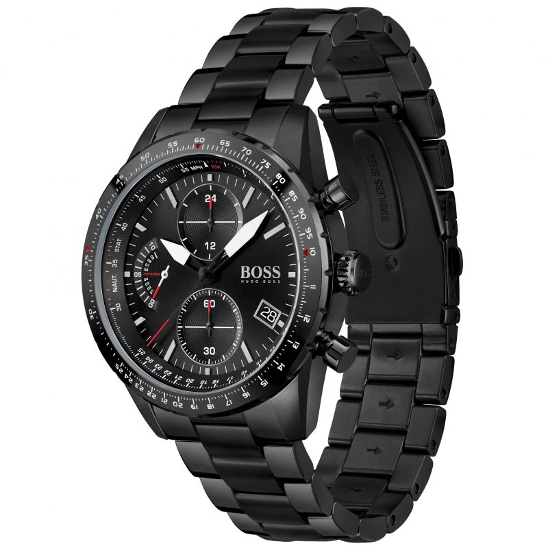 Hugo Boss Pilot Edition Chronograph Men's Watch 1513854 - Watches of America #2