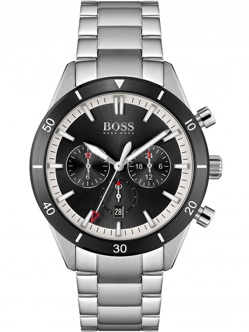 Hugo Boss Santiago Stainless Steel Men's Watch  1513862 - Watches of America