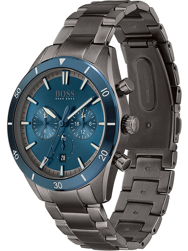 Hugo Boss Santiago Grey Chronograph Men's Watch 1513863 - Watches of America #2