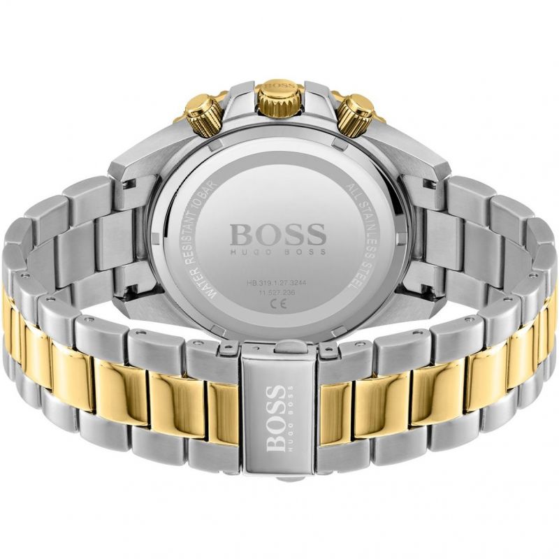 Hugo Boss Admiral Two Tone Chronograph Men's Watch 1513908 - Watches of America #3