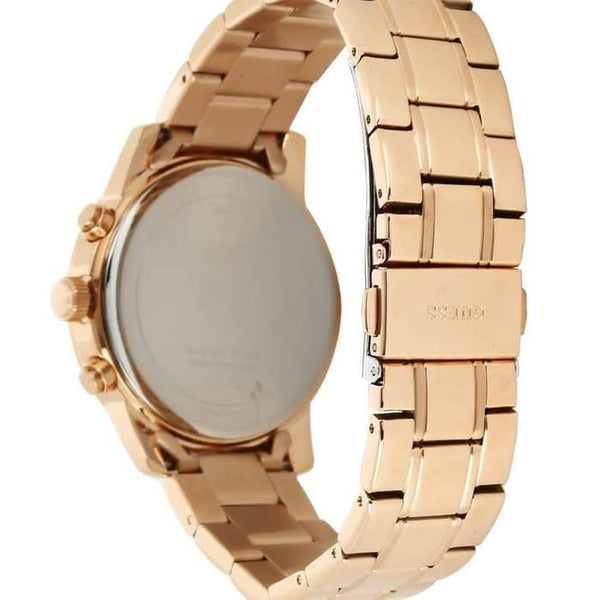 Guess Mini Sunrise Diamond Rose Gold Ladies Watch W0623L2 - Watches of America #2