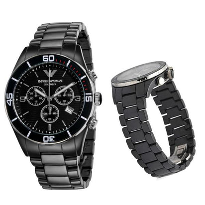 EMPORIO ARMANI CERAMICA 腕時計 AR1421 Emporio Armani Ceramica AR1421 Wrist Watch for Men for sale