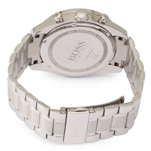 Hugo Boss Men's 44mm Steel Bracelet Watch HB1513630 - Watches of America #2