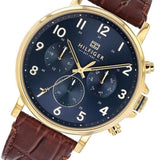 Tommy Hilfiger Multi-function Brown Leather Men's Watch 1710380 - Watches of America #2