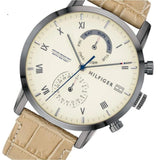 Tommy Hilfiger Multi-function Leather Men's Watch 1710399 - Watches of America #3