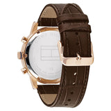Tommy Hilfiger Multi-function Brown Leather Men's Watch 1710400 - Watches of America #4