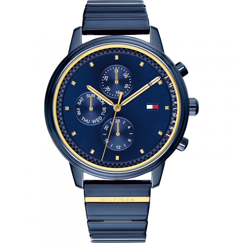 Tommy Hilfiger Blake Chronograph Blue Dial Ladies Watch  1781893 - Watches of America