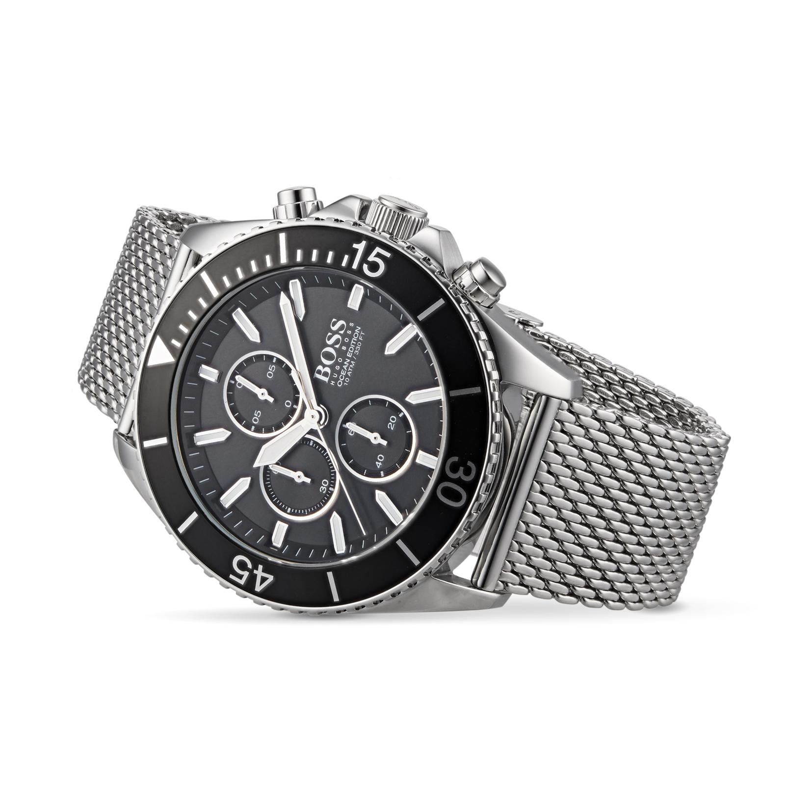 Hugo Boss Ocean Edition Chronograph Black Dial Men s Watch 1513701 Watches of America