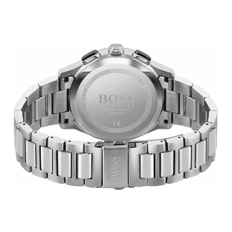 Hugo Boss Peak Silver Chronograph Men's Watch 1513762 - Watches of America #3