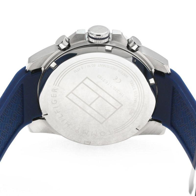 Tommy Hilfiger Cool Sport - Reloj de cuarzo de acero inoxidable para hombre  con correa de silicona