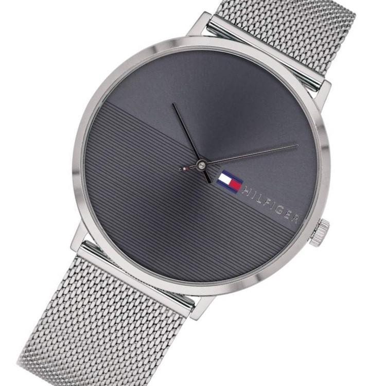 Tommy Hilfiger Men's Silver Mesh Watch 1791465 - Watches of America #2