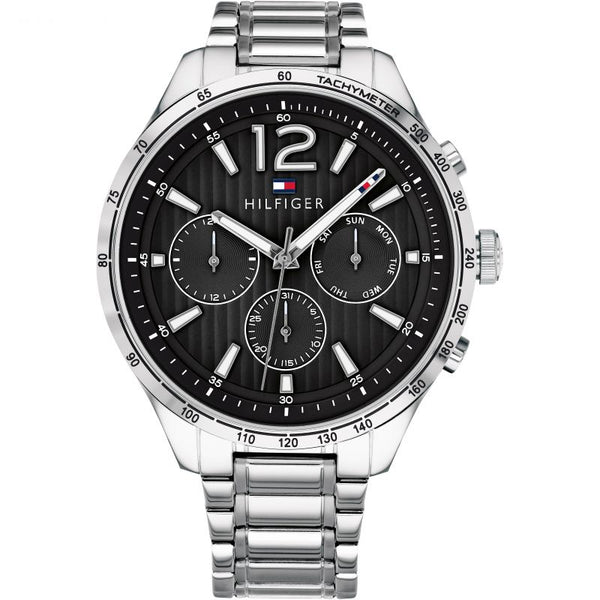 Tommy Hilfiger Gavin Chronograph Black Dial Men's Watch  1791469 - Watches of America