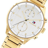 Tommy Hilfiger Stainless Steel Golden Strap Men's Watch 1791576 - Watches of America #2