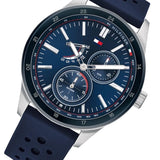 Tommy Hilfiger Multi-function Blue Silicone Men's Watch 1791635 - Watches of America #2