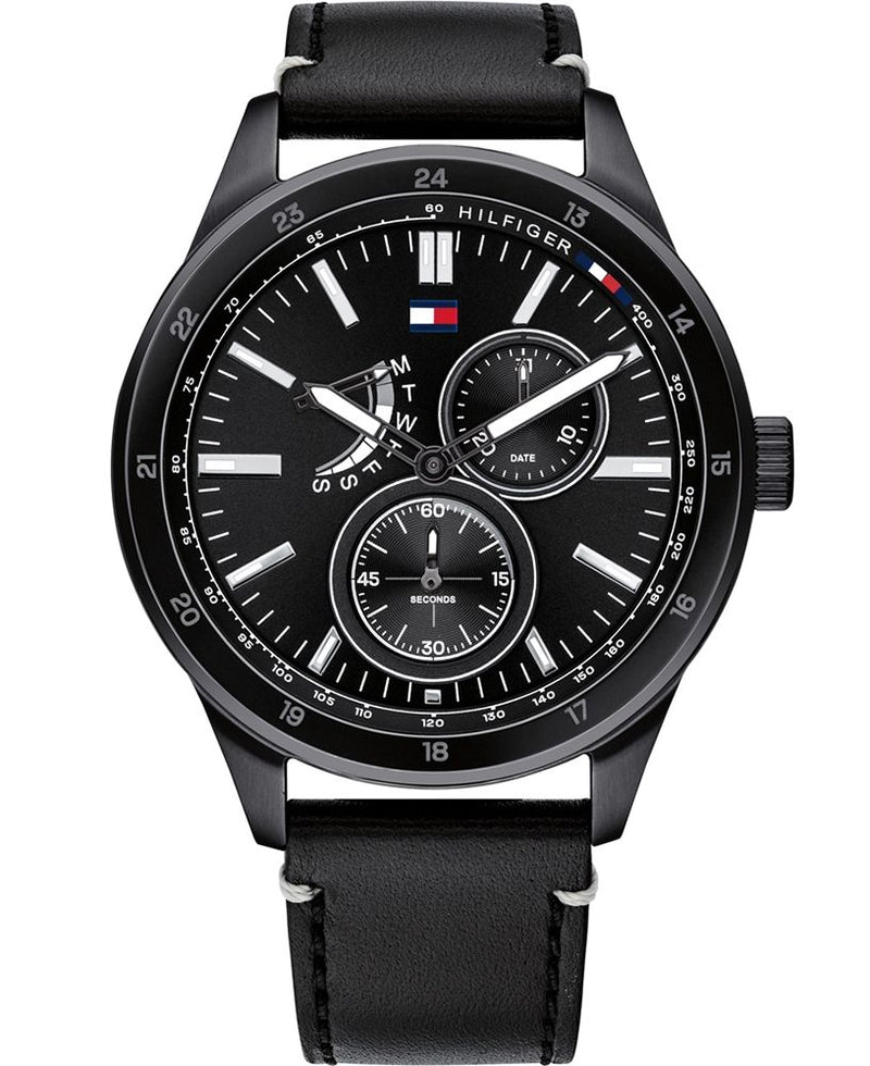 Tommy Hilfiger Quartz Black Dial Men's Watch  1791638 - Watches of America