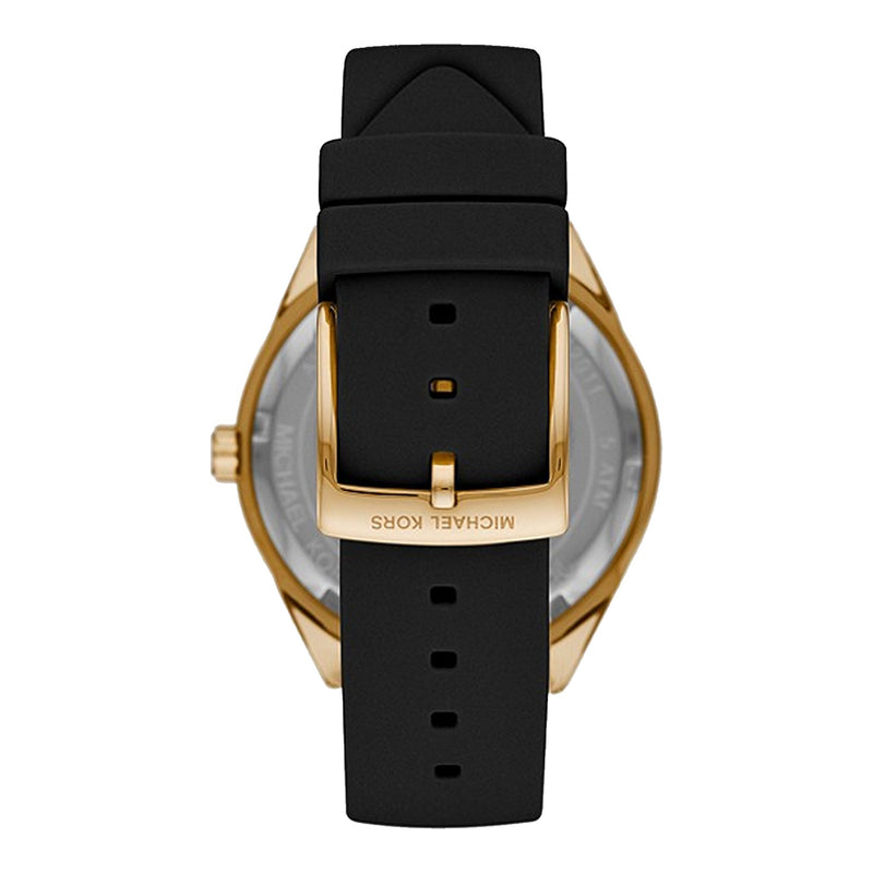 Michael Kors Quartz Black Silicon Strap Women's Watch MK6944 - Watches of America #3