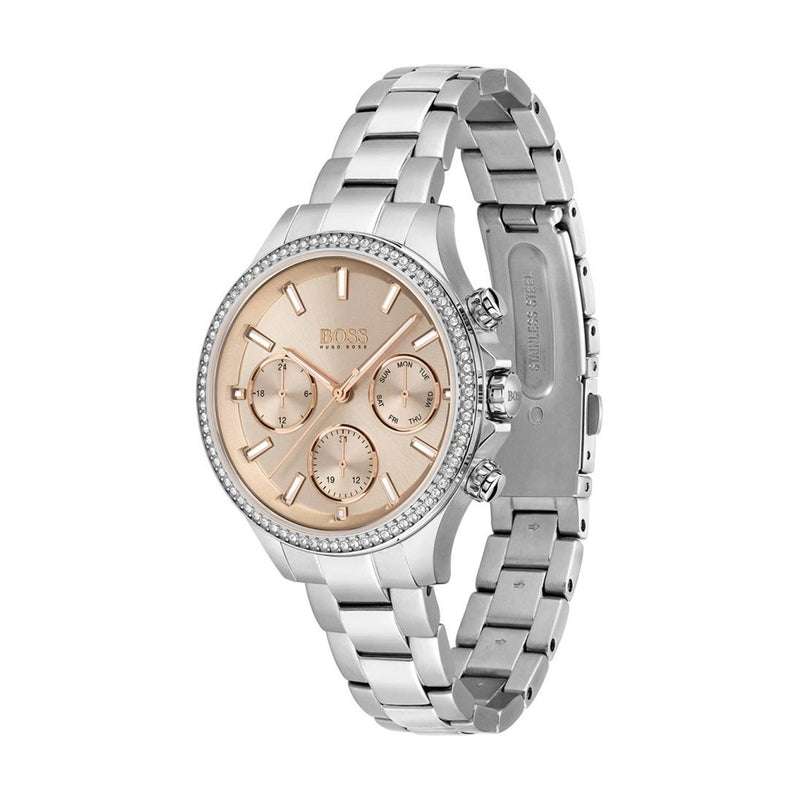 Hugo Boss Hera Pink Dial Women's Watch 1502565 - Watches of America #2