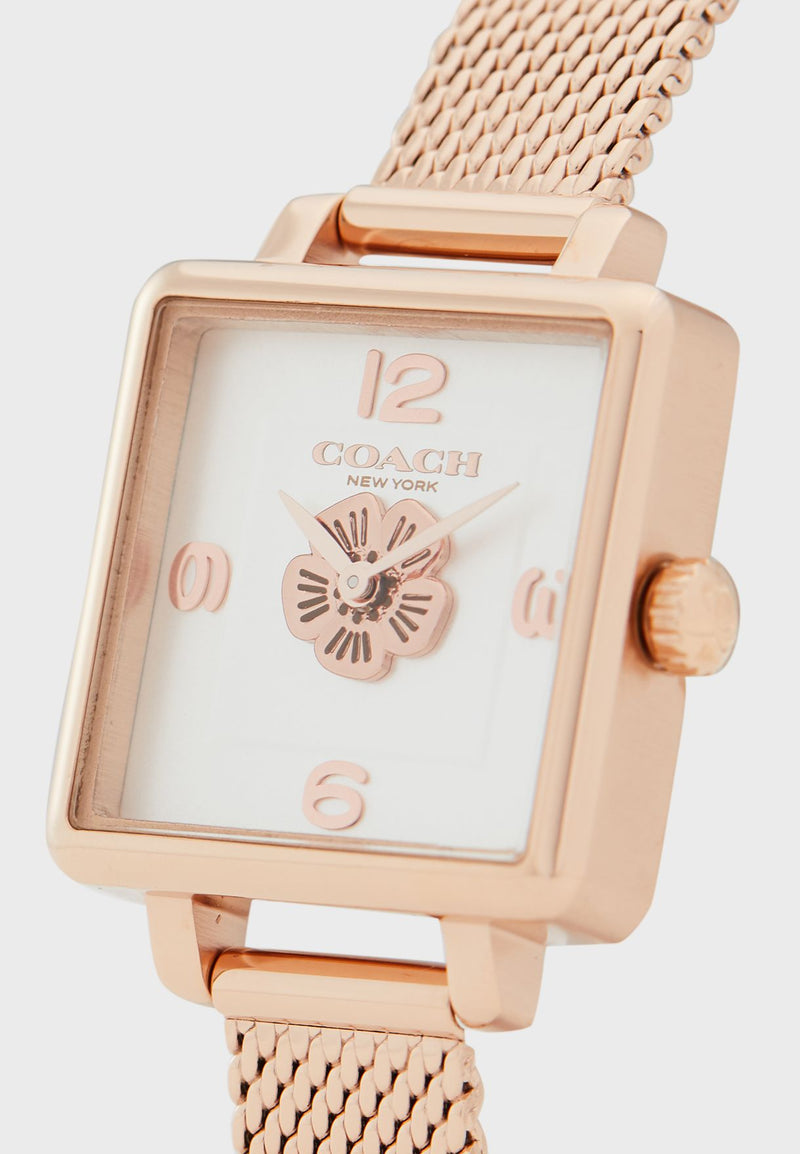 Coach Cass Rose Gold Square Women's Watch 14503698 - Watches of America #2