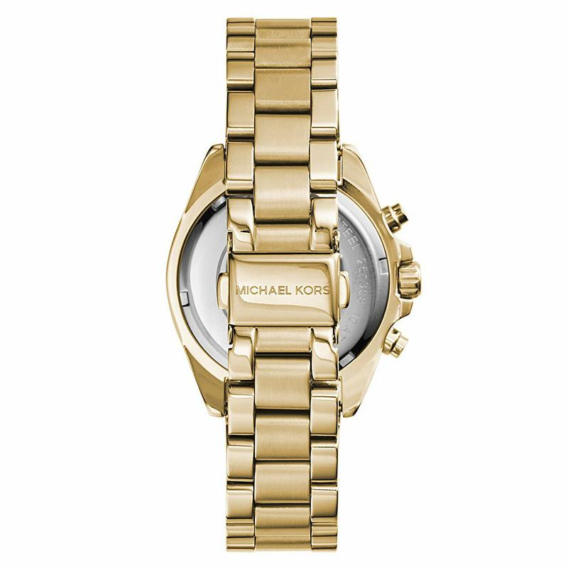 Michael Kors Mini Bradshaw Gold-Tone Chronograph Ladies Watch MK6267