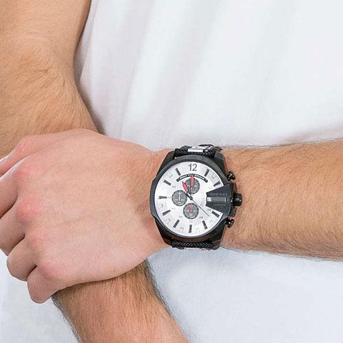 Diesel Mega Chief Chronograph Watches – Men\'s Watch America DZ4512 of Quartz