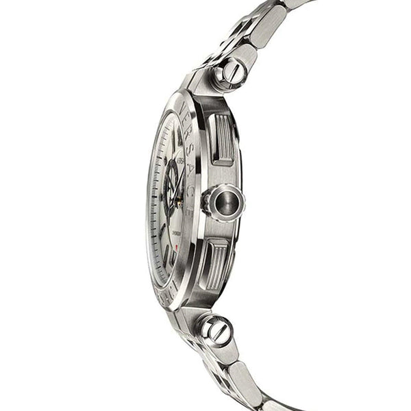 Versace V-Racer Chronograph Silver Men's Watch VBR040017 - Watches of America #2