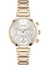 Hugo Boss Flawless Chronograph Rose Gold Women's Watch  1502531 - Watches of America