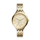 Fossil Suitor Multifunction Gold-Tone Stainless Steel Women's Watch  BQ3128 - Watches of America