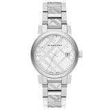 Burberry Men’s Swiss Made Stainless Steel Silver Dial Men's Watch  BU9037 - Watches of America