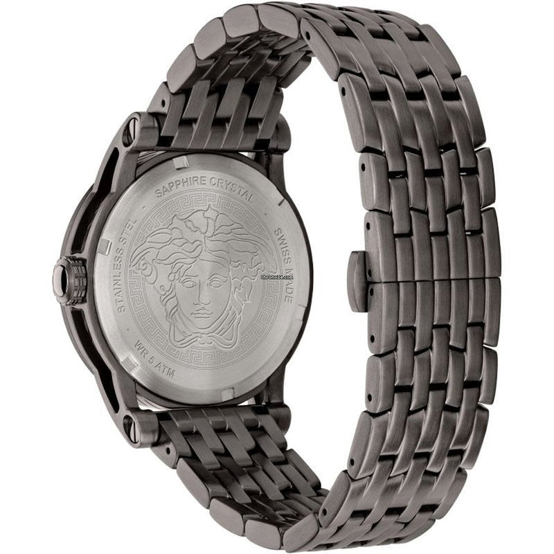 Versace Viamond All Black Men's Watch VEPO00520 - Watches of America #3