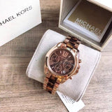 Michael Kors Bradshaw Chronograph Brown Dial Ladies Watch MK5944 - Watches of America #8