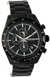 Fossil Black Stainless Steel Men's Watch  BQ2067 - Watches of America